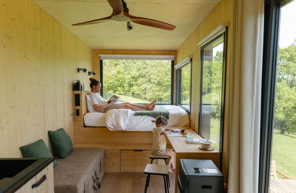 Parcel Tiny House - face aux Pyrénées proche Toulouse à Belbèze-En-Comminges (7)