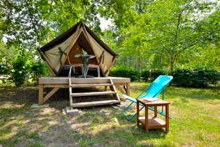 Tente et tente lodge Loiret