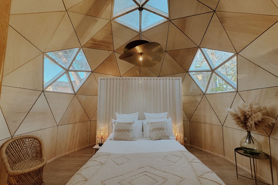 Ecolodge - Dôme en bois avec piscine & jardin — photo 2