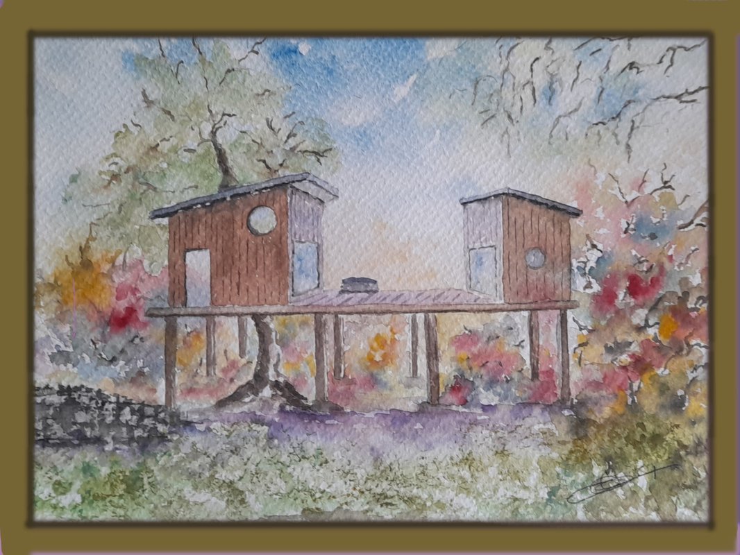 Ma cabane des rails & SPA à Chartrier Ferriere (32)