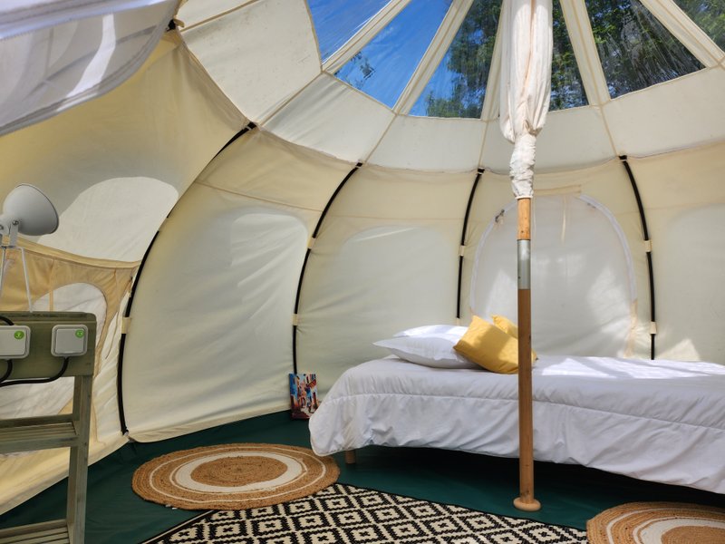 Hébergement AbracadaRoom : Tente Lotus nature - Image 3