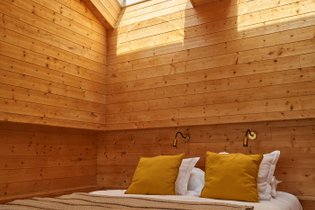 Cabane végétalisée Vaucluse