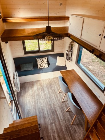 Hébergement AbracadaRoom : Tiny house des 4 vents & Bain nordique - Image 25