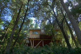 Cabane sur pilotis Aude