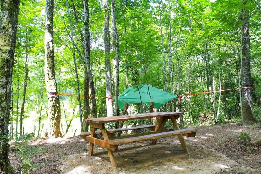 Hébergement AbracadaRoom : Tente suspendue Petit Renard - Image 5