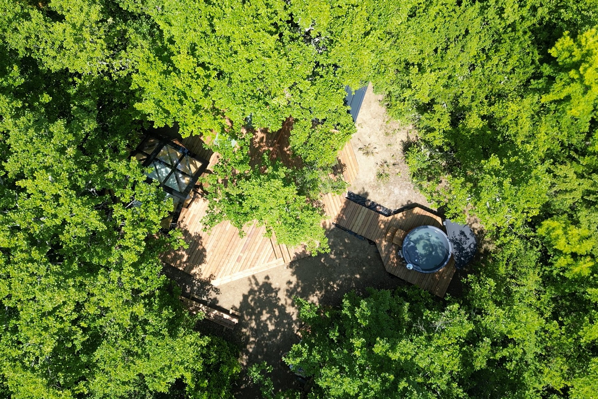 Hébergement UnicStay : Cocon de verre avec Bain Nordique à Moissac