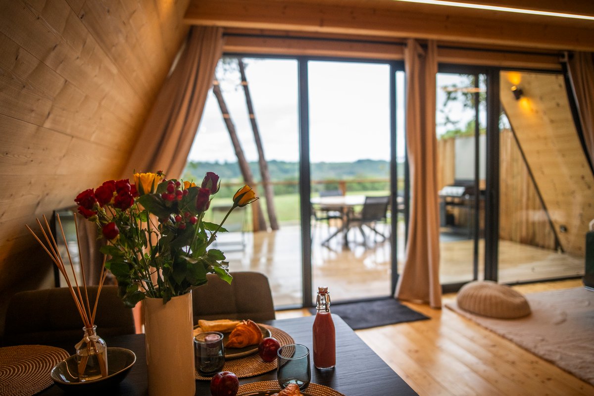 Chalet  VercoréA SPA Privatif, Domaine CollinéA en Drôme Des Collines à Bathernay (2)