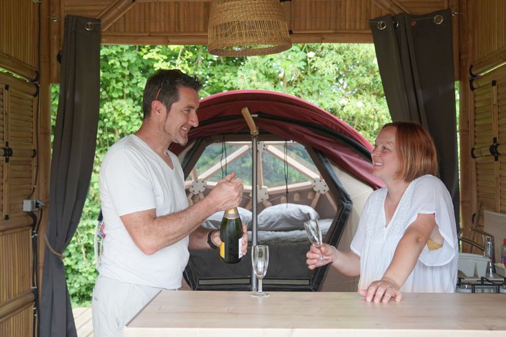 Hébergement AbracadaRoom : Le dodôme sous son gazebo & Spa - Image 17