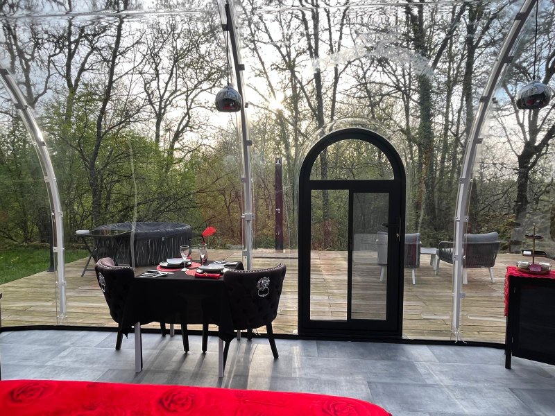 Hébergement AbracadaRoom : Bulle Love Passion & spa - Image 8