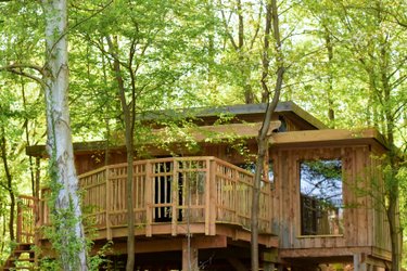 Cabane Canadienne Au Fil de l'Eau à St-Léger-Aux-Bois (2)