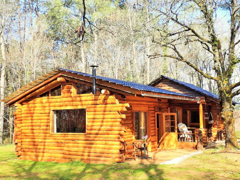 Hébergement AbracadaRoom : Magnifique Chalet en rondin en foret avec SPA en pleine nature - Image 2