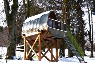 Cabane dans les arbres Isère