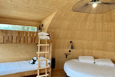 Cabane Spa les Flots 4 pers à Bâgé-Dommartin (3)