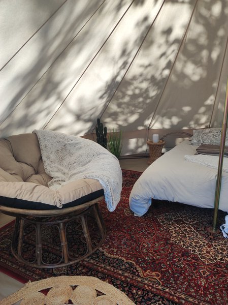 Hébergement AbracadaRoom : La tente Sushine et sa baignoire avec vue - Image 5