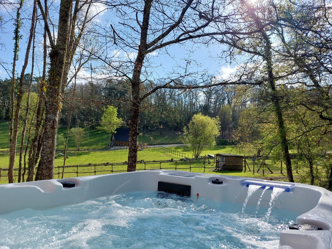 La Cabane Le Vieux Grimoire & Spa privatif à St Andre Et Appelles (12)