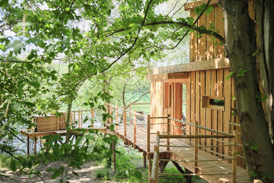 Hébergement AbracadaRoom : Cabanes Duo Spa sur Pilotis au Bord de l'Eau - Image 6