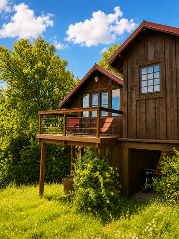 Hébergement AbracadaRoom : Cabane perchée du Frêne - Image 1