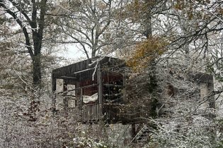 Cabane sur pilotis Indre-et-Loire