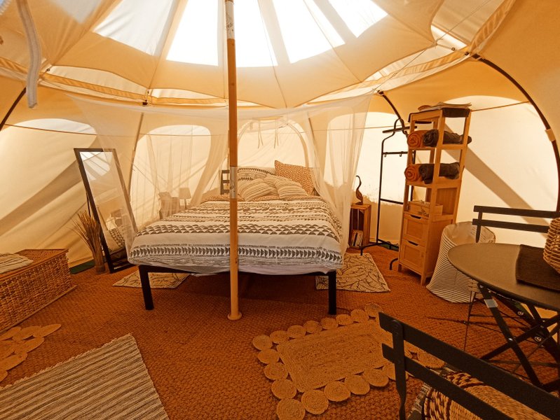 Hébergement AbracadaRoom : Tente lotus insolite - Image 2