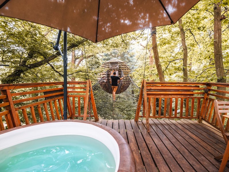 Hébergement AbracadaRoom : Cabane Spa "Cocoon Plume" - Image 2