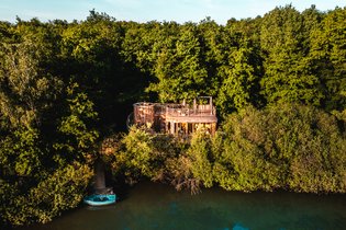 Cabane sur pilotis Territoire de Belfort