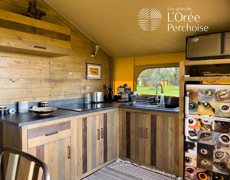 Hébergement AbracadaRoom : Tente Lodge de l'Orée Perchoise - Image 5