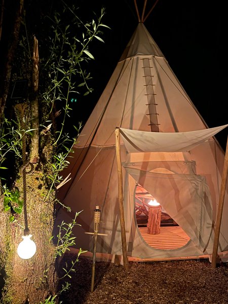 Hébergement AbracadaRoom : Tipi Leïka & Spa du Wakanda Lodges - Image 5