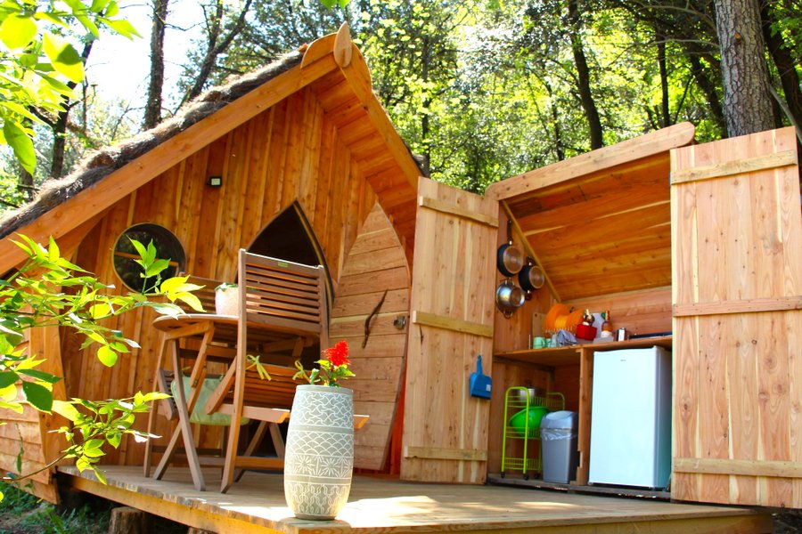 Hébergement AbracadaRoom : Cabane châtaigne Coutinelle perchée sur terrasse Cévenole - Image 12