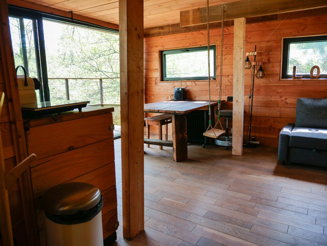 Notre Cabane perchée & son lac privé à Sadirac (5)