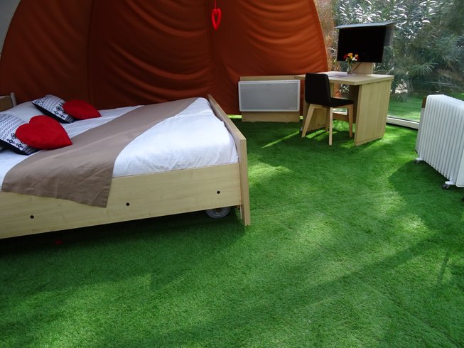 Hébergement AbracadaRoom : Bulle PMR sous les Muriers & Spa - Image 2