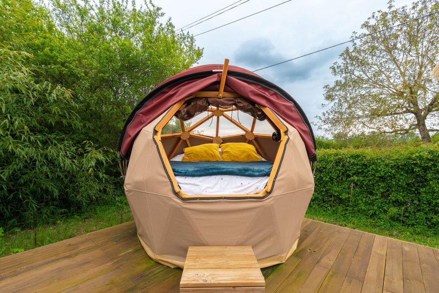 Hébergement AbracadaRoom : Dodôme étoilé - un cocon pour 2 personnes - Image 1