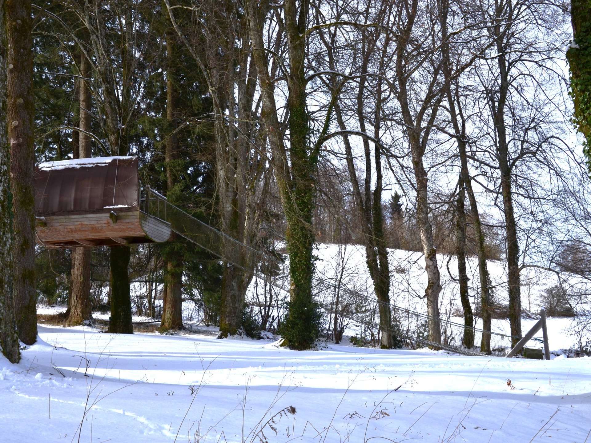 Cabane accès passerelle & Spa privatisable