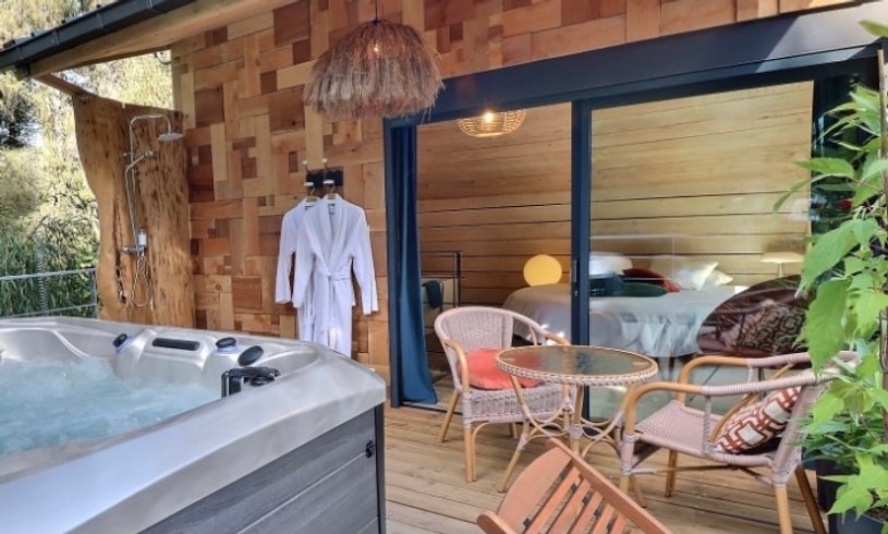 Hébergement AbracadaRoom : Chalet Spa sur pilotis - Image 5