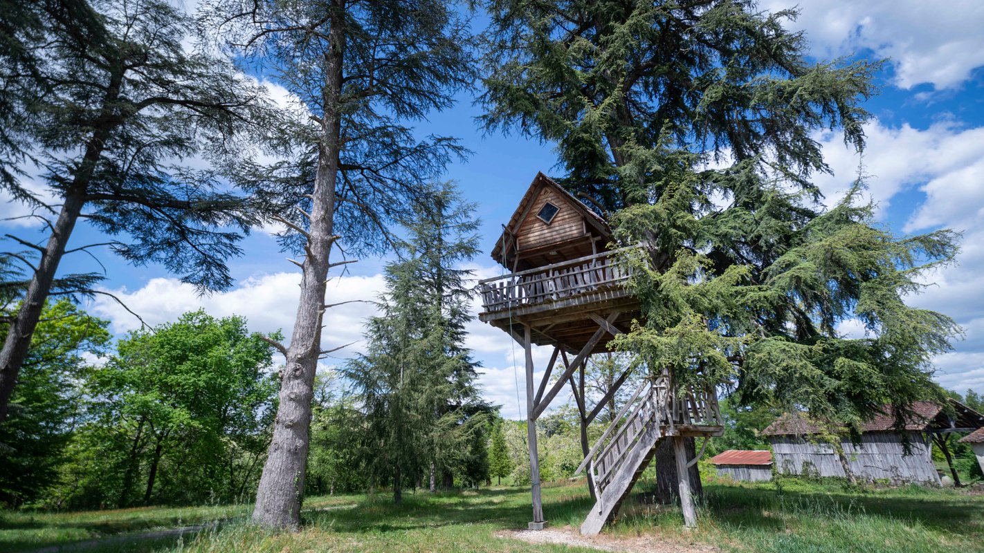 Cabane au Cédre du Bonheur à Cravencères (2)