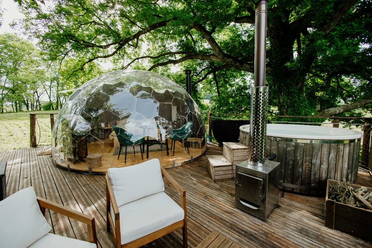 Hébergement AbracadaRoom : Dôme au cœur des chênes & SPA - Image 9