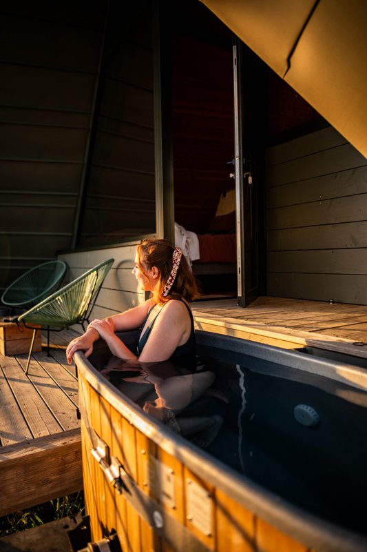 Etno : ecolodge de luxe en pleine nature avec vue et bain nordique à Massingy-Lès-Vitteaux (54)