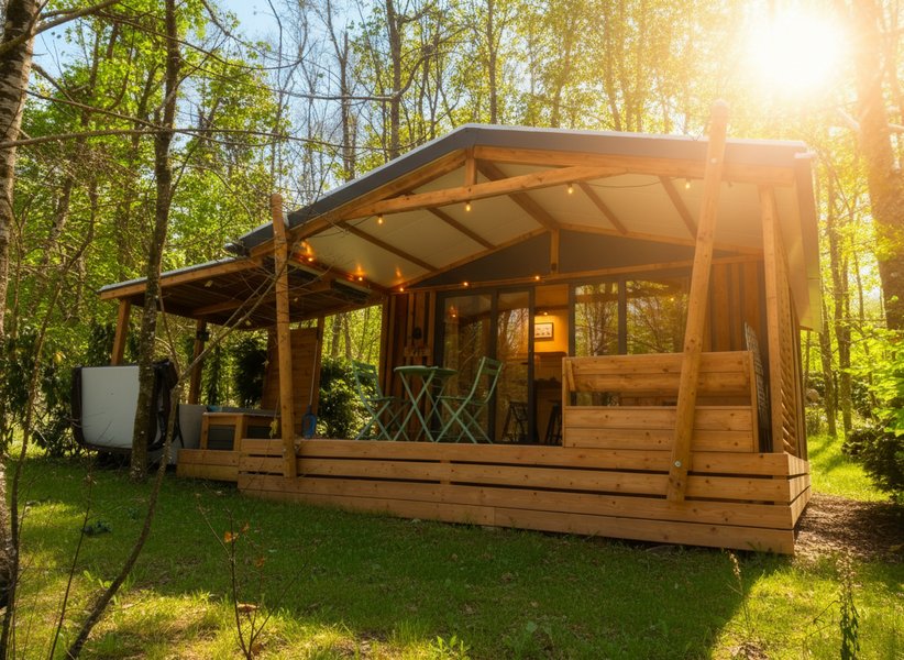 Hébergement AbracadaRoom : HY•Lødge Spa-2pers N°1 (Chalet nature avec spa privatif) - Image 1