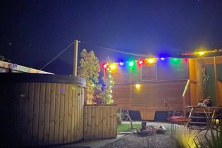 la Roulotte D'elfes & spa (climatisée)