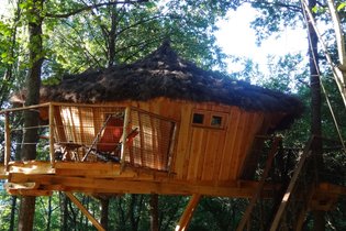 Cabane dans les arbres Hautes-Pyrénées