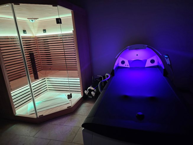 Hébergement AbracadaRoom : Les 3 Clefs de GaYa - Spa de nage, Sauna, lit hydromassant & enveloppement corporel - 4pers. - Image 8