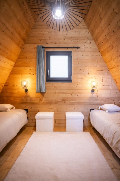 Hébergement AbracadaRoom : Chalet  VercoréA SPA Privatif, Domaine CollinéA en Drôme Des Collines - Image 7