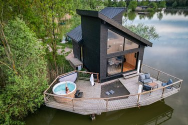 Cabane Spa  Design 6 pers à Bâgé-Dommartin (2)