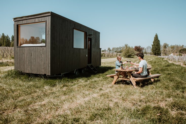 Hébergement AbracadaRoom : Parcel Tiny House - dans les vignes de Saint-Émilion  proche Bordeaux - Image 13
