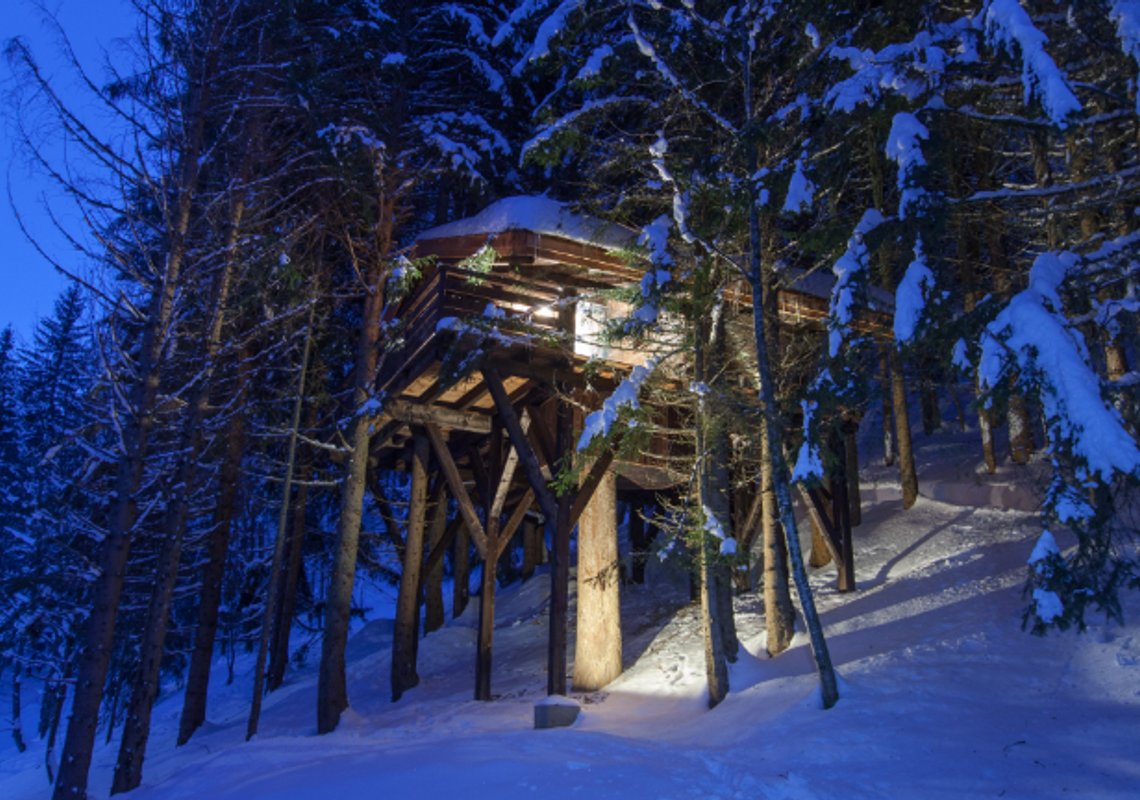 Cabane Spa Mont-Blanc à Saint Nicolas La Chapelle (2)