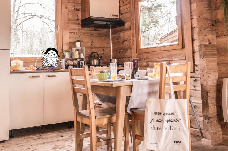 Hébergement AbracadaRoom : Le Chalet Lumineux & petits-déjeuners - Image 3