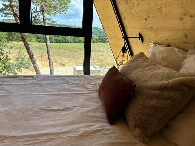 Hébergement AbracadaRoom : Chalet  VercoréA SPA Privatif, Domaine CollinéA en Drôme Des Collines - Image 9