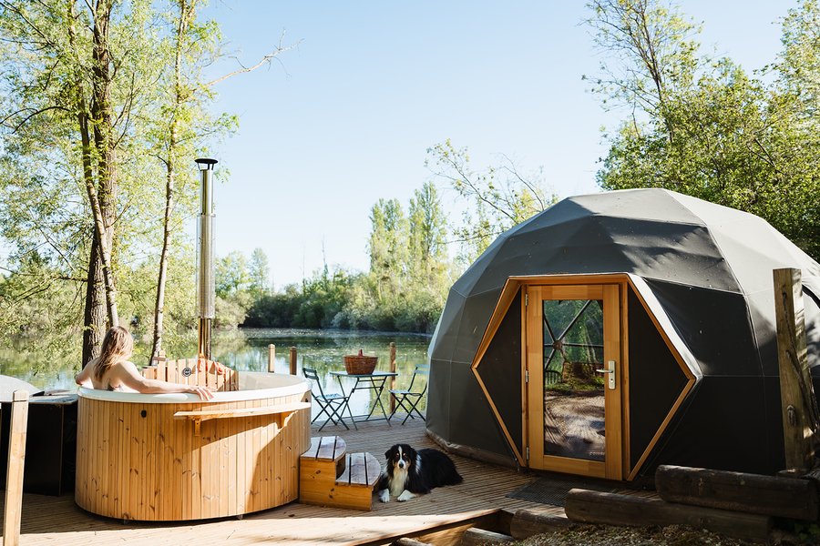 Hébergement AbracadaRoom : Dôme Cocooning  avec bain nordique - Image 5