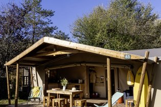 Tente et tente lodge Vendée