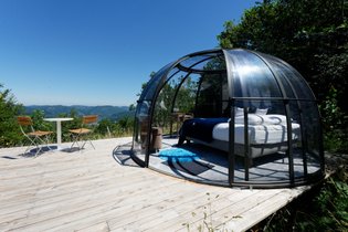 Dôme Céleste, accès piscine & SPA