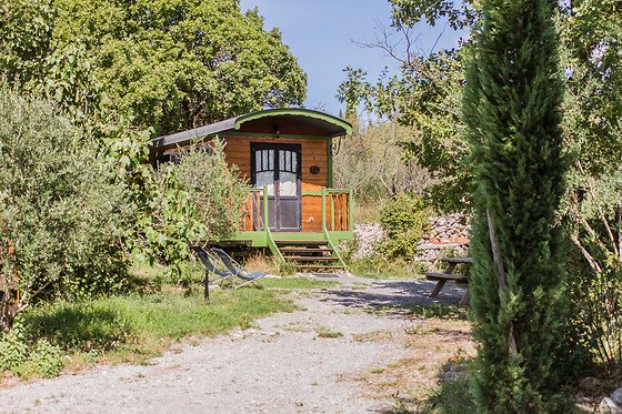 Hébergement AbracadaRoom : Roulotte Gîte Deluxe & Spa en option - Image 9